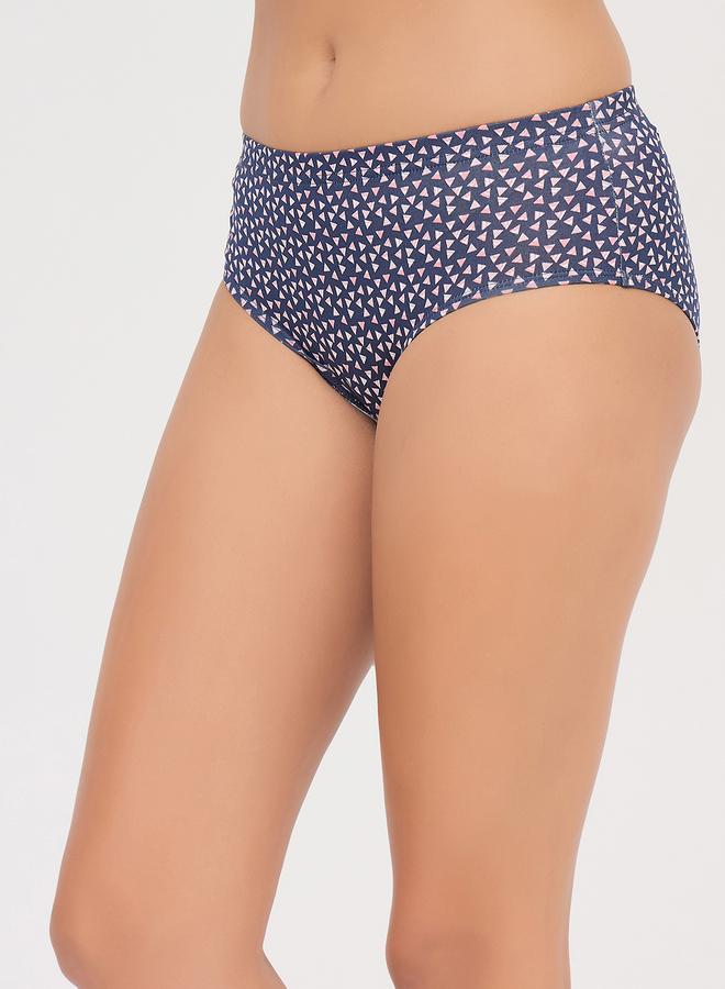 Clovia Pack of 3-Mid Hipster Bikini with Inner Elastic - Cotton - Image 3